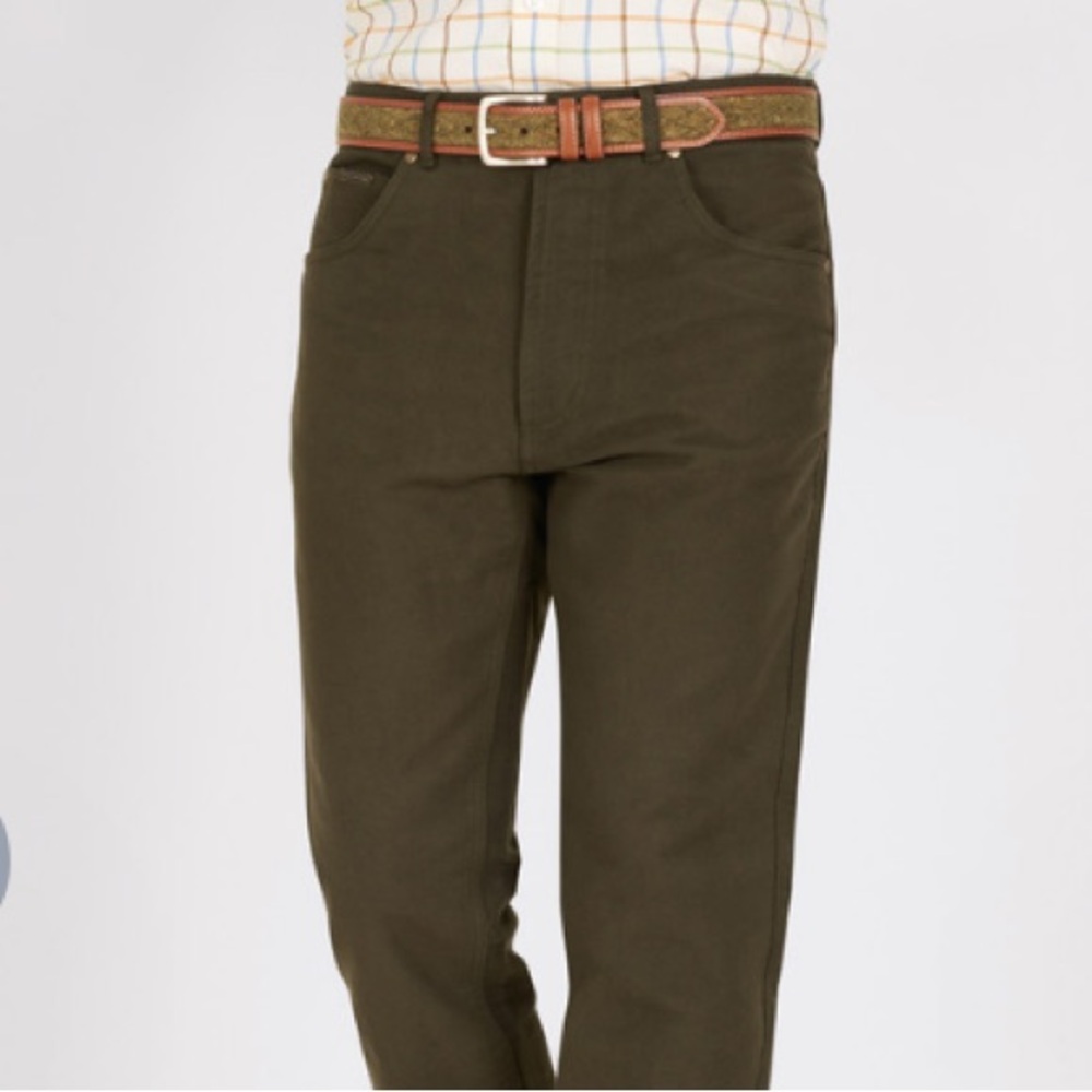 Peter Christian Pine Green Jeans W36 L34